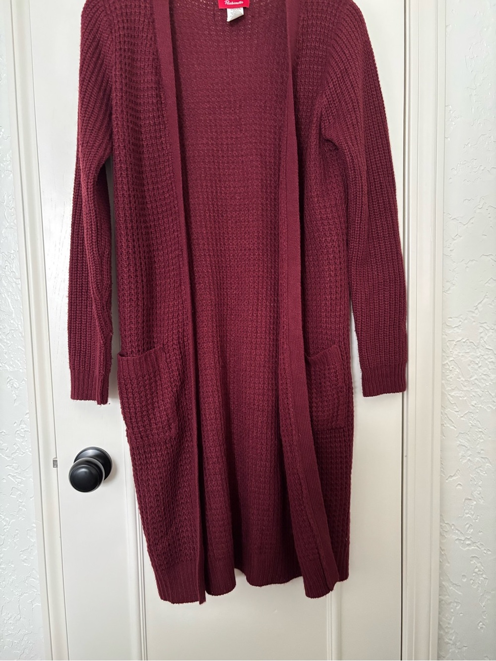 Maroon Duster Cardigan